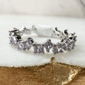 Bomb Party Love On The Weekend Lavender Topaz Ring Size 7 RBP5949 NWT